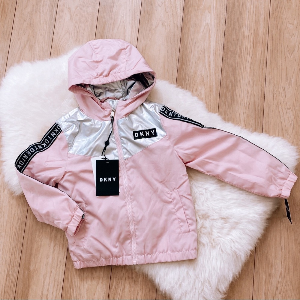 DKNY girls jacket - size 5-6